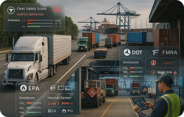 logistics compliance dashboard