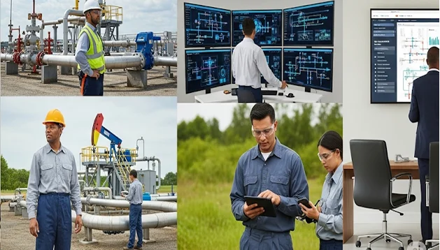 Midstream pipeline compliance management software dashboard