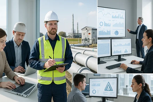 oil gas compliance dashboard