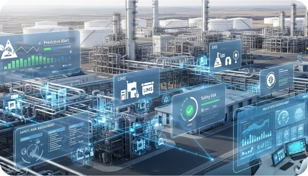 oil gas compliance dashboard