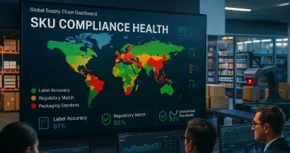Consumer goods compliance platform with OSHA workflow dashboard