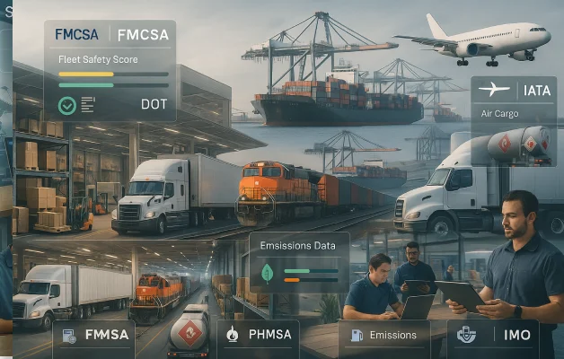 logistics compliance dashboard