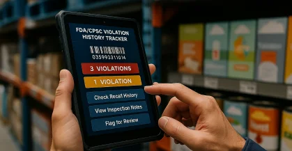 Consumer goods compliance platform with OSHA workflow dashboard